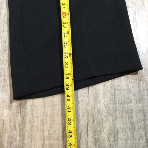 Max Mara Plus Size Marina Rinaldi Womens Sz 20 Elastic Waist Career Pants Black - Picture 8 of 9